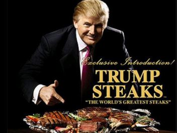 trump steak